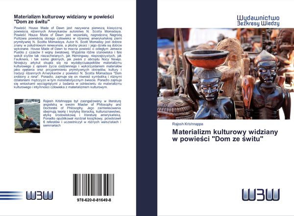 Produktbild: Materializm kulturowy widziany w powie&iquest;ci "Dom ze &iquest;witu"