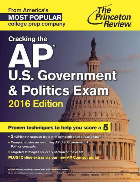 Produktbild: Princeton Review: Cracking the AP U.S. Government and Politi
