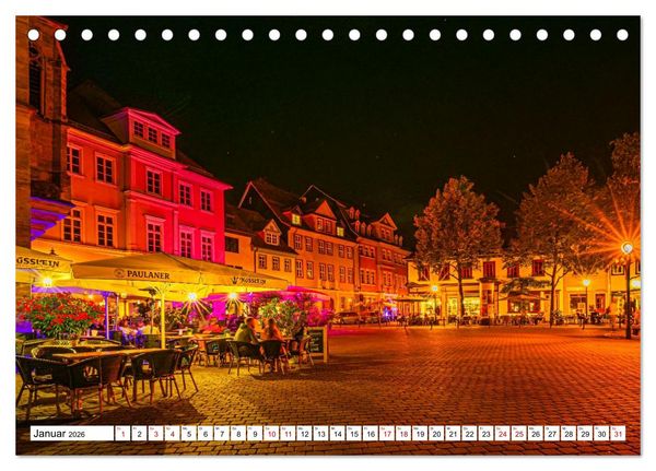 Produktbild: Rund um die Kr&auml;merbr&uuml;cke - Ein St&uuml;ck Mittelalter in Erfurt (Tischkalender 2026 DIN A5 quer), CALVENDO Monatskalender