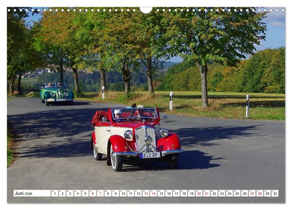 Produktbild: Oldtimer in Colditz (Wandkalender 2026 DIN A3 quer), CALVENDO Monatskalender