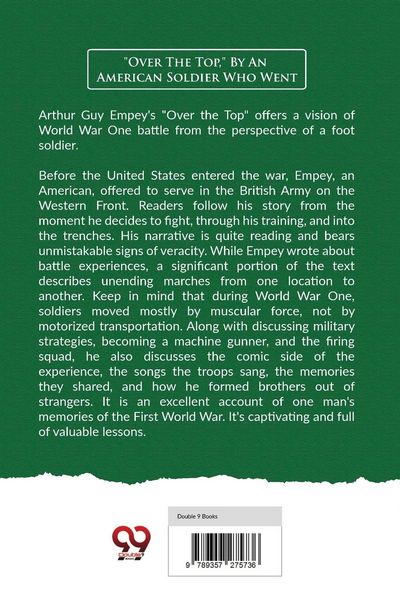 Produktbild: "Over The Top," By An American Soldier Who Went