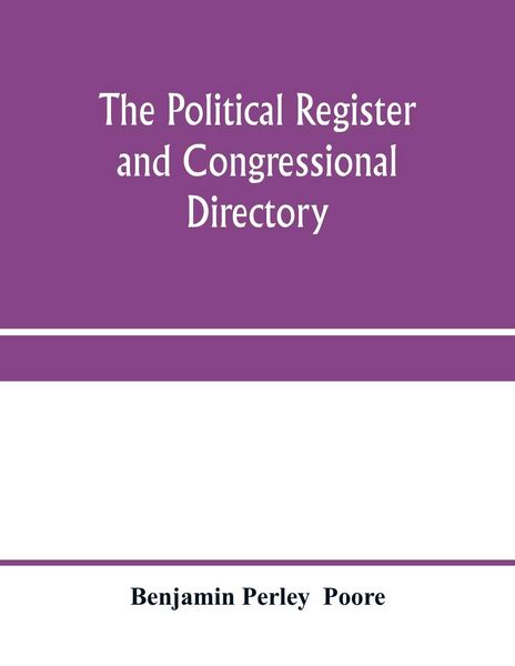 Produktbild: The political register and congressional directory