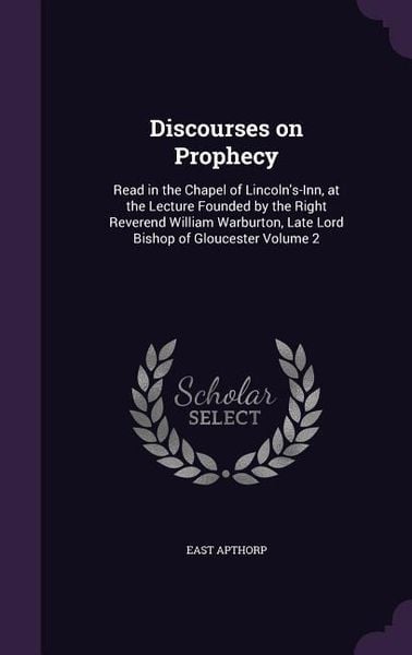 Produktbild: Discourses on Prophecy