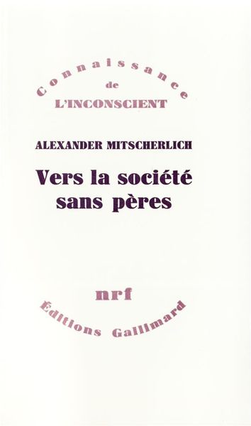 Produktbild: Vers la société sans pères