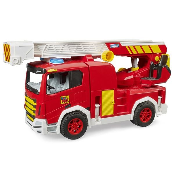Produktbild: bruder 03472 ROADMAX Feuerwehr-Drehleiter
