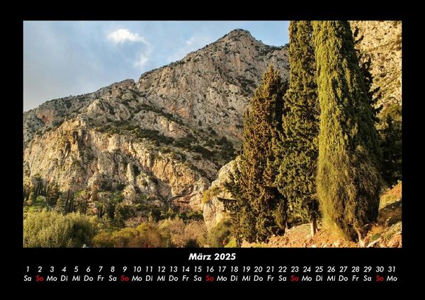 Produktbild: Naturlandschaften 2025 Fotokalender DIN A3