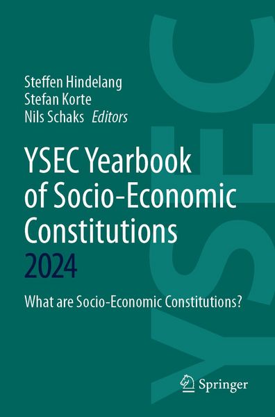 Produktbild: YSEC Yearbook of Socio-Economic Constitutions 2024