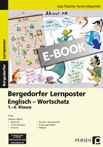 Produktbild: Lernposter Englisch - Wortschatz