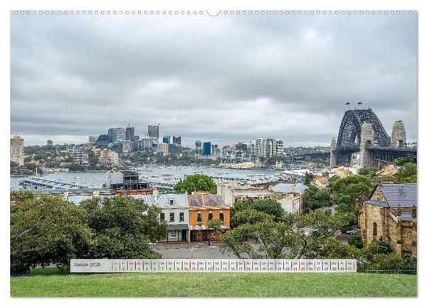 Produktbild: Sydney - Australien (hochwertiger Premium Wandkalender 2026 DIN A2 quer), Kunstdruck in Hochglanz
