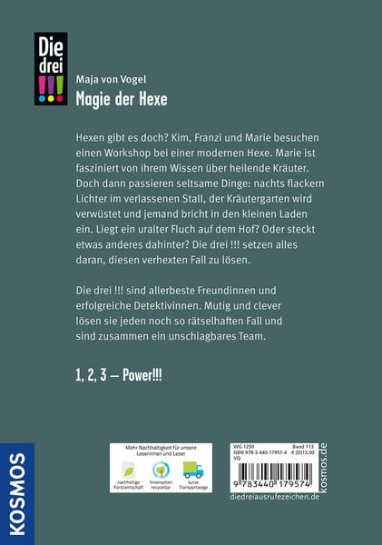 Produktbild: Die drei !!!, 113, Magie der Hexe