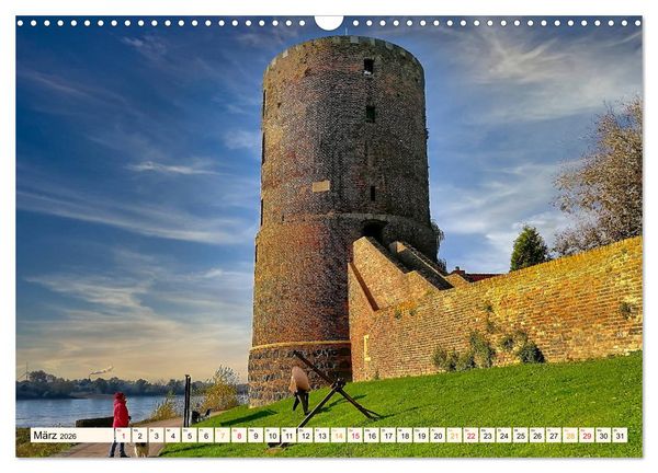 Produktbild: Reise durch Deutschland - Rees am Niederrhein (Wandkalender 2026 DIN A3 quer), CALVENDO Monatskalender