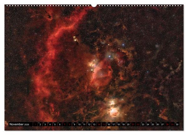 Produktbild: Deepsky Wide (Wandkalender 2026 DIN A2 quer), CALVENDO Monatskalender