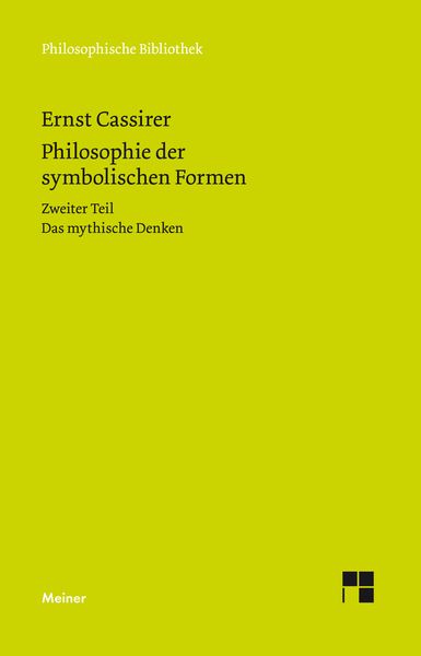 Produktbild: Philosophie der symbolischen Formen. Zweiter Teil