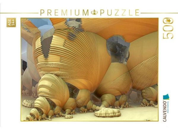CALVENDO Puzzle Kokonwohnungen auf Zeta Draconis | 500 Teile Lege-Größe 48 × 36 cm Foto-Puzzle für Erwachsene