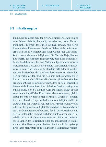 Produktbild: Nathan und seine Kinder von Mirjam Pressler