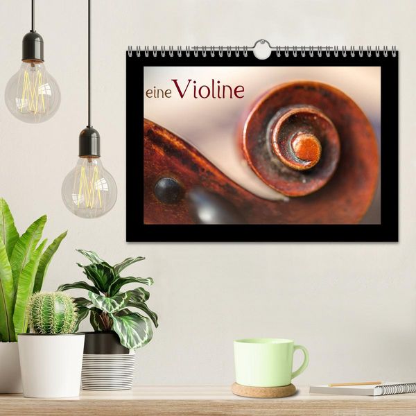 Produktbild: eine Violine (Wandkalender 2026 DIN A4 quer), CALVENDO Monatskalender