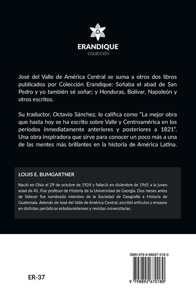 Produktbild: Jos&eacute; del Valle de Am&eacute;rica Central