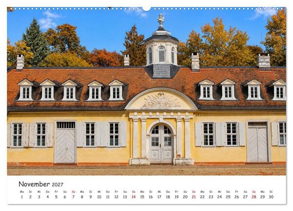 Produktbild: Hanau Kurpark und Kesselstadt (hochwertiger Premium Wandkalender 2027 DIN A2 quer), Kunstdruck in Hochglanz