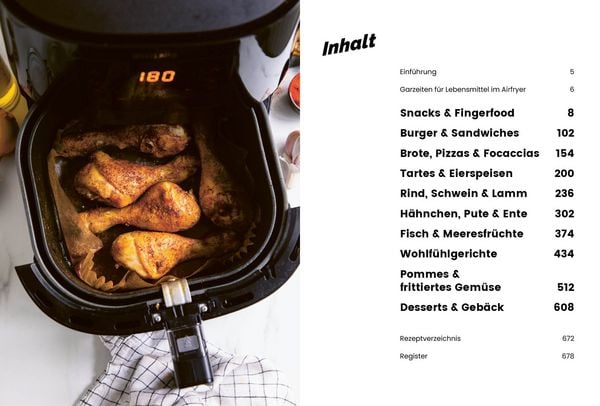 Produktbild: Die Airfryer-Bibel