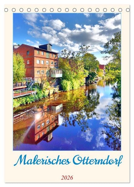 Produktbild: Malerisches Otterndorf (Tischkalender 2026 DIN A5 hoch), CALVENDO Monatskalender