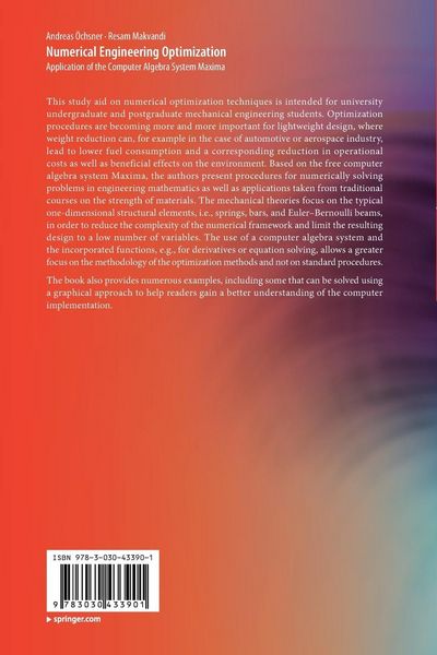 Produktbild: Numerical Engineering Optimization