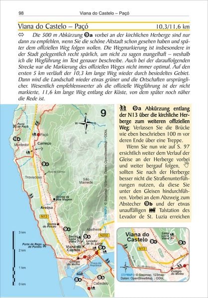 Produktbild: Portugal Spanien: Jakobsweg Caminho Portugu&ecirc;s von Porto nach Santiago und Finisterre
