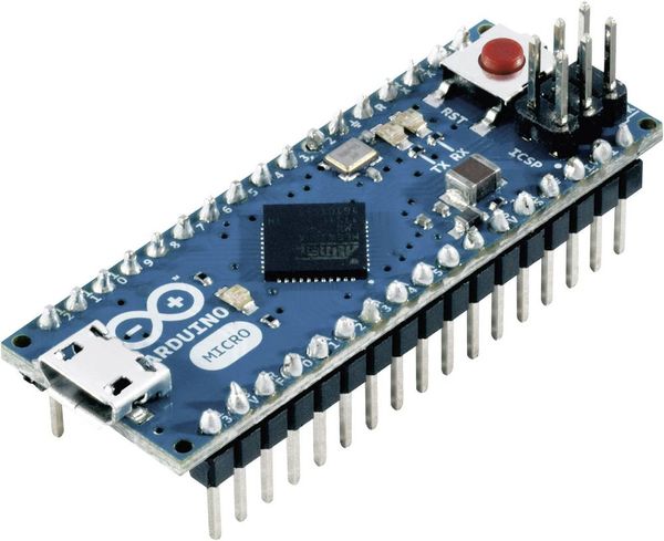 Arduino A000053 Board A000053 Micro with Headers Core ATMega32