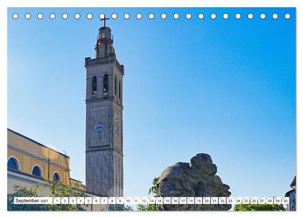 Produktbild: Katholische und orthodoxe Kirchen in Tirana und Shkodra, Albanien (Tischkalender 2027 DIN A5 quer), CALVENDO Monatskalender