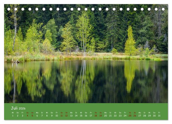 Produktbild: Wassertr&auml;ume im Schwarzwald (Tischkalender 2026 DIN A5 quer), CALVENDO Monatskalender