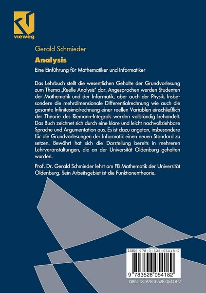 Produktbild: Analysis