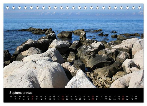 Produktbild: Istrien (Tischkalender 2026 DIN A5 quer), CALVENDO Monatskalender