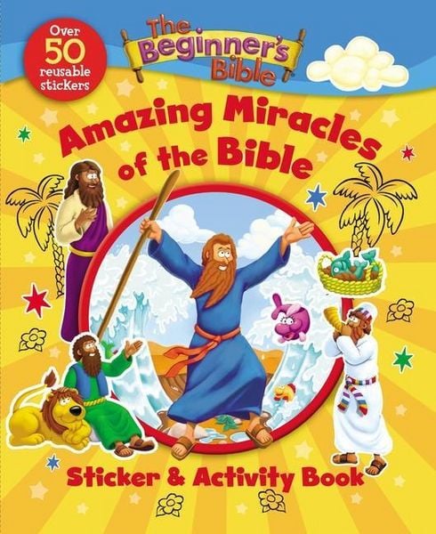 Produktbild: The Beginner's Bible Amazing Miracles of the Bible Sticker and Activity Book