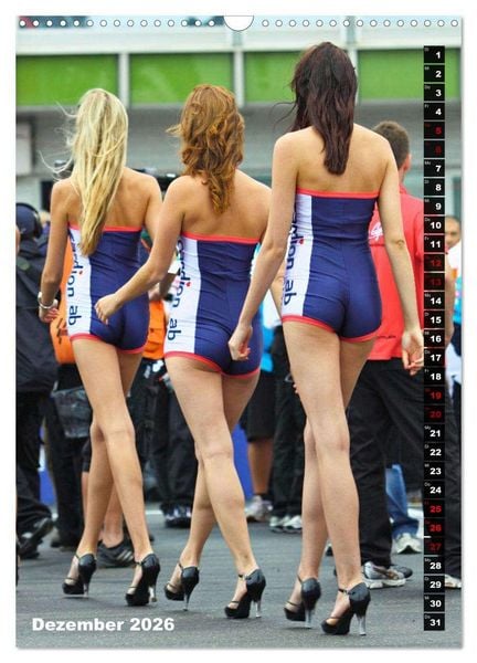 Produktbild: Beauty Grid Girls (Wandkalender 2026 DIN A3 hoch), CALVENDO Monatskalender