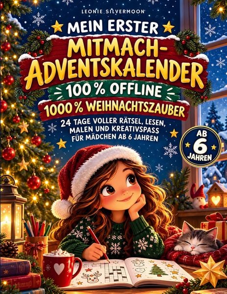Produktbild: Mein erster Mitmach-Adventskalender - 100% Offline 1000% Weihnachtszauber