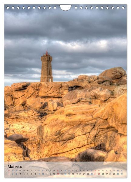Produktbild: Bretagne. Traumhafte Gesichter einer Region (Wandkalender 2026 DIN A4 hoch), CALVENDO Monatskalender