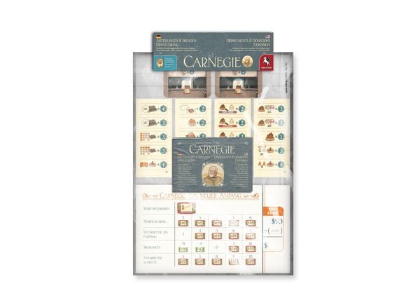 Produktbild: Carnegie: Abteilungen & Spenden -Spiel-Erweiterung