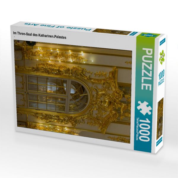 Produktbild: CALVENDO Puzzle Im Thron-Saal des Katharinen.Palastes | 1000 Teile Lege-Gr&ouml;&szlig;e 64x48cm Foto-Puzzle f&uuml;r gl&uuml;ckliche Stunden