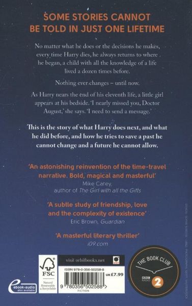 Produktbild: The First Fifteen Lives of Harry August