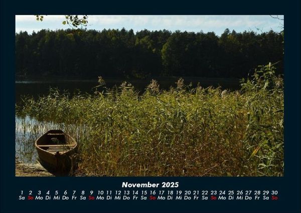 Produktbild: Landschaftskalender 2025 Fotokalender DIN A4