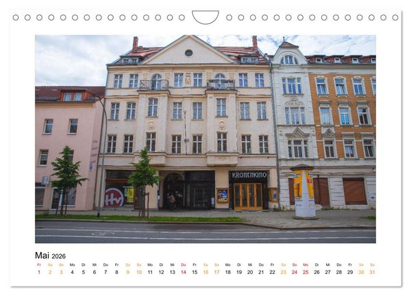 Produktbild: Fugen, Falten, Fassaden &ndash; Zittaus stille Zeugen (Wandkalender 2026 DIN A4 quer), CALVENDO Monatskalender