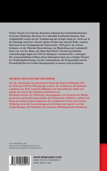 Produktbild: Geheimdienst und Propaganda im Ersten Weltkrieg
