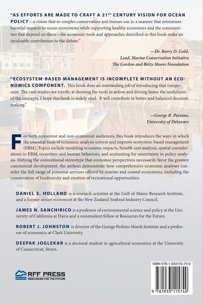 Produktbild: Economic Analysis for Ecosystem-Based Management