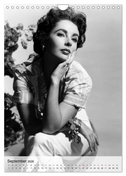 Produktbild: Elizabeth Taylor (Wandkalender 2026 DIN A4 hoch), CALVENDO Monatskalender