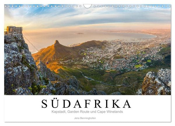 Produktbild: S&uuml;dafrika: Kapstadt, Garden Route und Cape Winelands (Wandkalender 2026 DIN A3 quer), CALVENDO Monatskalender