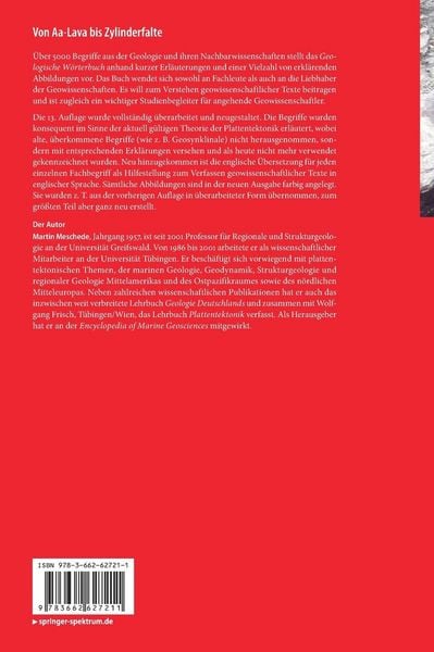 Produktbild: Geologisches Wörterbuch