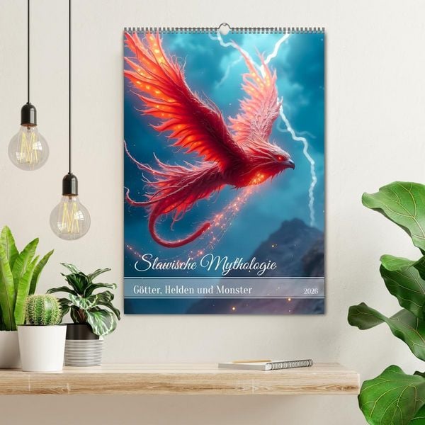 Produktbild: Slawische Mythologie - G&ouml;tter, Helden und Monster (Wandkalender 2026 DIN A2 hoch), CALVENDO Monatskalender