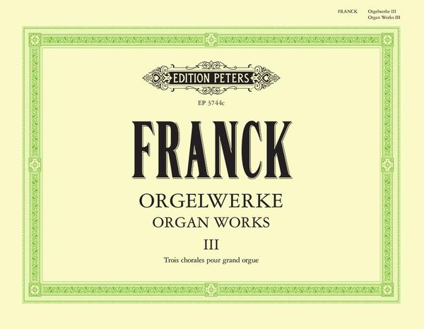 Produktbild: Franck, C: Complete Organ Works in 4 Volumes