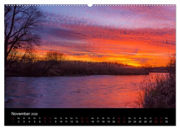 Produktbild: Die Amper - Ansichten eines bayerischen Flusses (Wandkalender 2026 DIN A2 quer), CALVENDO Monatskalender