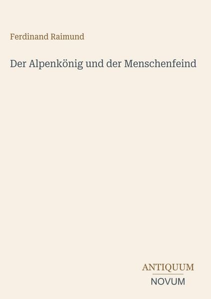 Produktbild: Der Alpenk&ouml;nig und der Menschenfeind