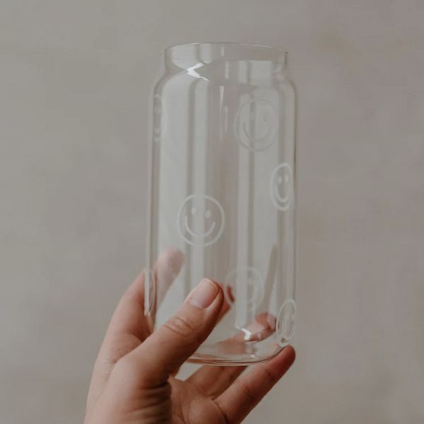 Produktbild: Hohes Trinkglas Smileys